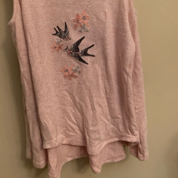Girls cut out sweatshirt long sleeve soft top - Picture 2 of 4